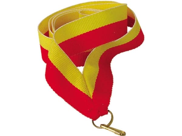 Victoria Sport Ribbon 22 mm - gul og rød