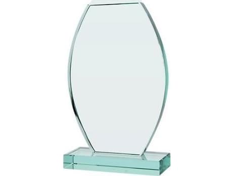 Victoria Sport Glass Trophy with a Case
