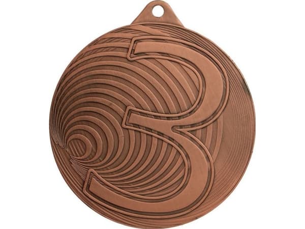 Victoria Sport METALL MEDALJE VOLLEYBALL FI 70 MMC3073 - BRUN
