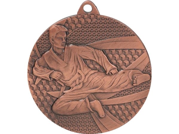 Triumph Medal brons - karate - stålmedalj (MMC6650/B)