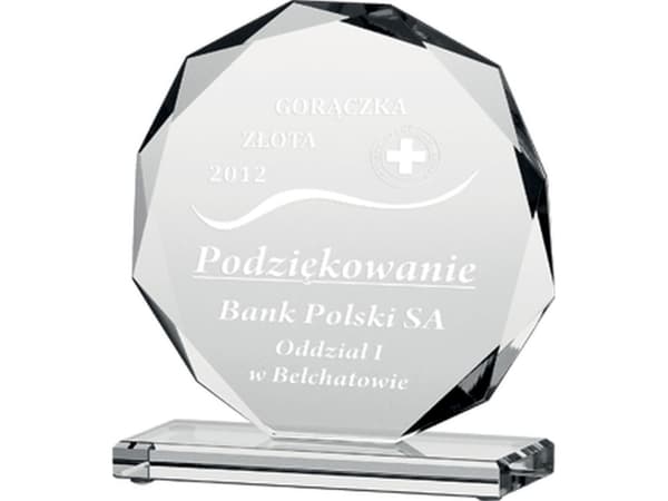 Victoria Sport kaiverrettu lasipokaali