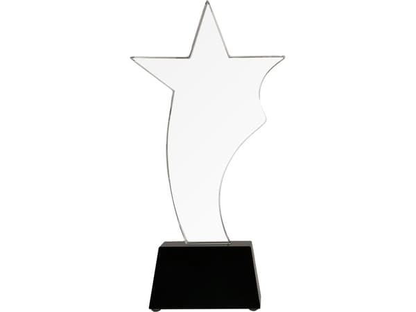 Triumph Glass trophy with case C035