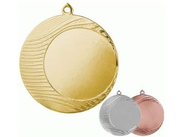 Victoria Sport Generell gullmedalje med plass til emblem 50 mm - stålmedalje