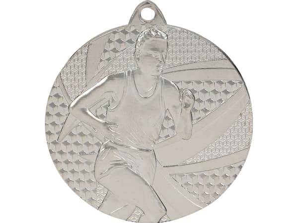Triumph Medal silver - running - steel medal (MMC6350/S)