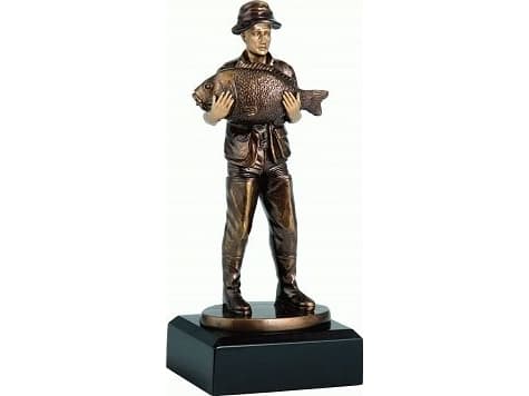 Victoria sportgjuten figur - fiskare RFXR1757/BR
