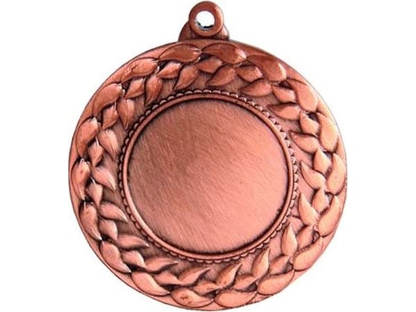 Victoria Sport Bronze Medal with a space for a 25 mm emblem - a steel medal
