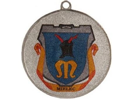 Victoria Sport Metallmedalje med fargerikt trykk LuxorJet MMC1740/S