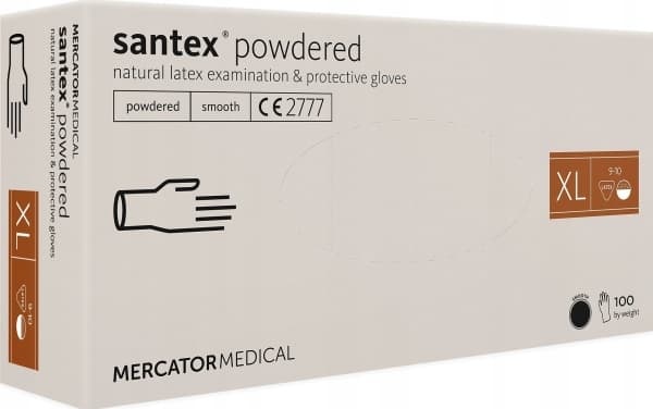 Raw-Pol LATEX SOCKET PUDRED/100kpl.