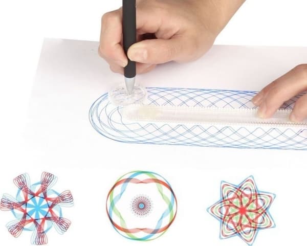 Yokomisiada Spirograph opetuslelu ZA2583