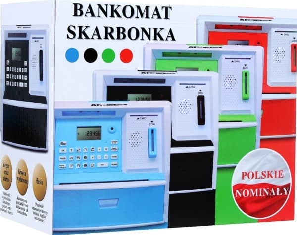 Ramiz BANKOMAT - SKARBONKA med polskt myntvärde