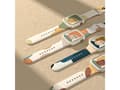 Miniatyrbild 3 av 5: Hurtel Strap Moro armband för Apple Watch 6 / 5 / 4 / 3 / 2 (40mm / 38mm) silikonarmband armband för klocka moro (1)