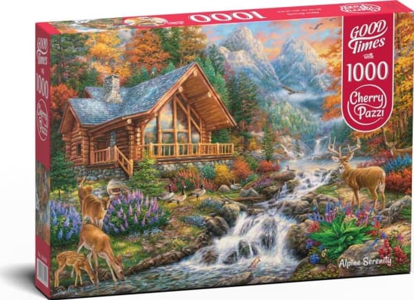puzzle 1000 cherry pazzi alpine serenity