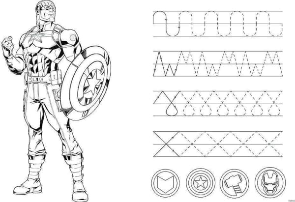 Trefl Double Sided Puzzle 24 elements Super Maxi Strong Avengers 3in1