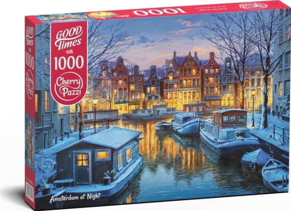 puzzle 1000 cherry pazzi amsterdam at night