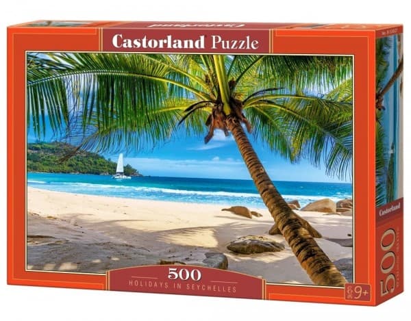Castorland Puzzle 500 Holidays in Seychelles CASTOR