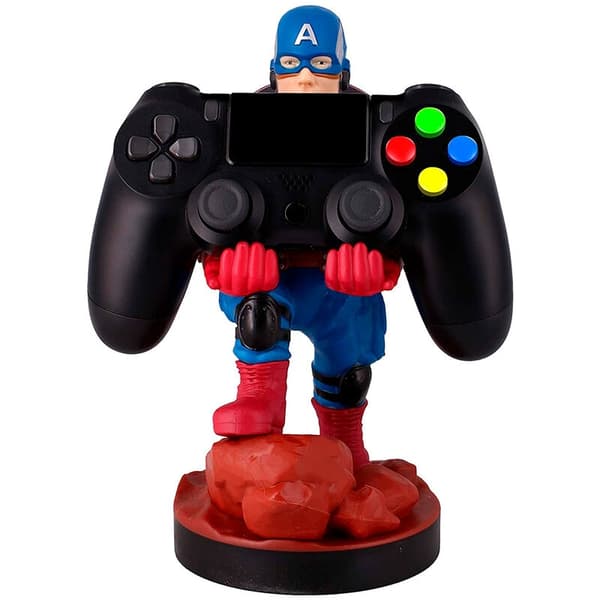 Marvel Captain America figure clamping bracket Cable guy 20cm