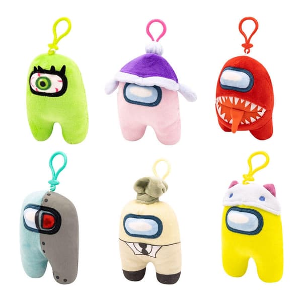 Among Us Clip on Plys 13 cm, 1 stk