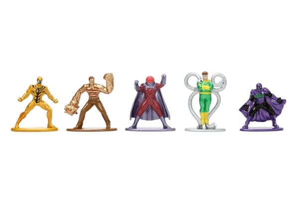 Marvel Spiderman Samlarfigurer Nano Metall 18-Pack