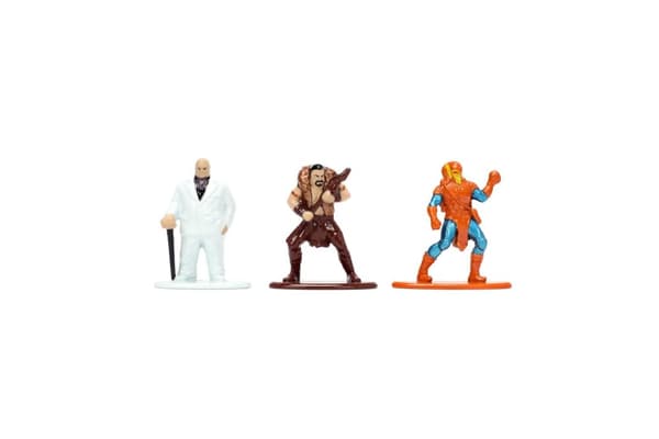 Marvel Spiderman Samlarfigurer Nano Metall 18-Pack