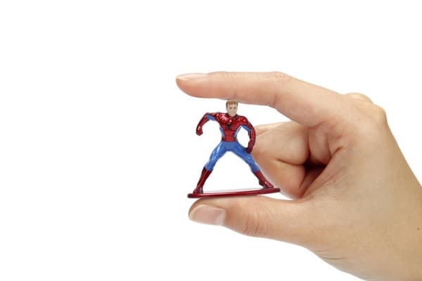 Marvel Spiderman Samlarfigurer Nano Metall 18-Pack