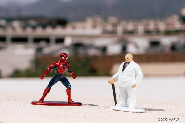 Marvel Spiderman Samlarfigurer Nano Metall 18-Pack