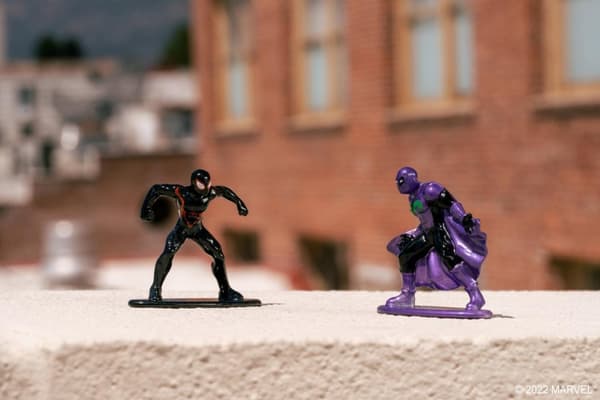 Marvel Spiderman Samlarfigurer Nano Metall 18-Pack
