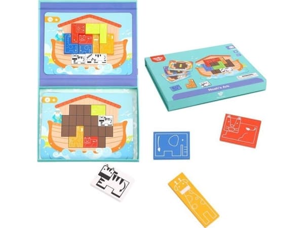 Tooky Toy Lumarko Logic Puzzle Tetris Puzzle Noah's Ark 26 El.!