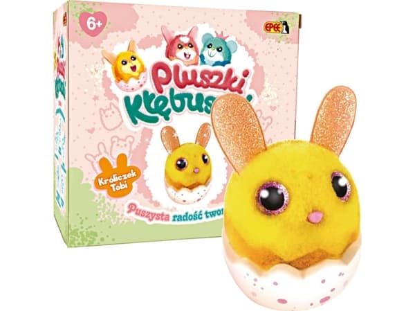 Epee EP Pluszki-Kłębuszki 32 elementer Yellow Bunny Tobi 8591945093810