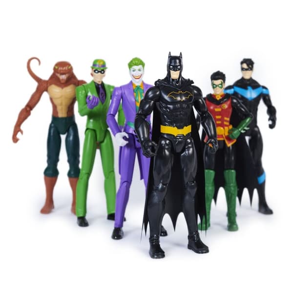Batman 30 cm Figuuri - 6 kpl