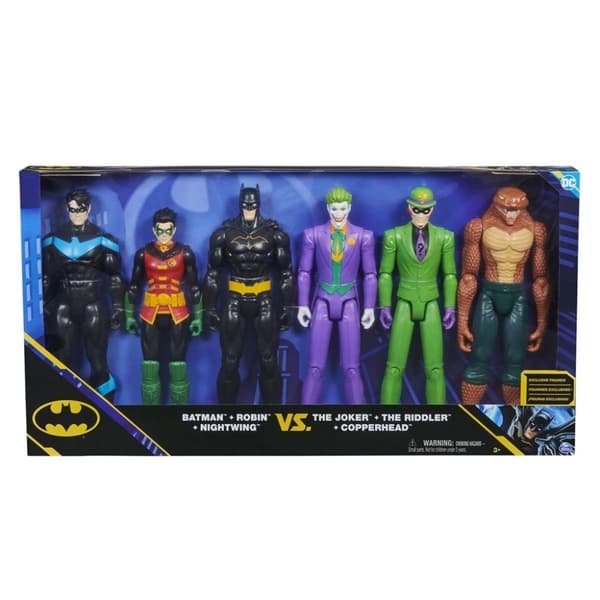 Batman 30 cm Figuuri - 6 kpl