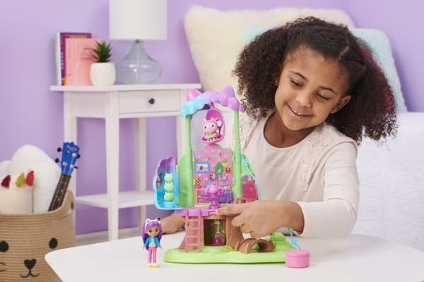 Gabby's Dollhouse Kitty Fairy's Garden Treehouse