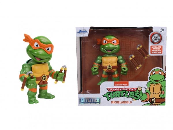 Ninja Turtles Michelangelo figur, 10 cm