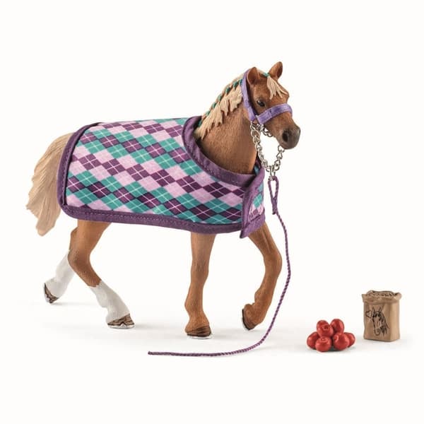 Engelsk Fullblod med Filt - Schleich