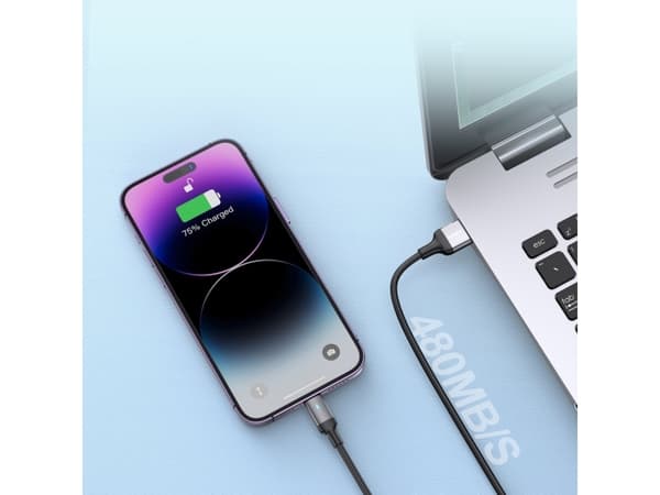 Kabel USB Joyroom USB-A - Lightning 1.2 m Czarny (JYR667)