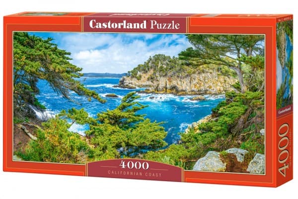 Castorland Puslespill 4000 stk. - California-kysten