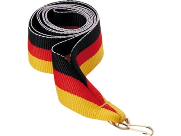 Victoria Sport Ribbon 11 mm - svart-rød-gul