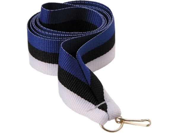 Victoria Sport Ribbon 11 mm - blå, svart och vit