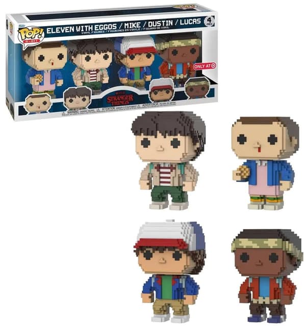 Funko 8 Bit Pop: Stranger Things 4pk
