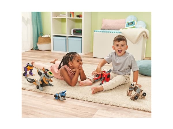 VTech Switch & Go Dino''s Fighter-Velociraptor, 3 År, Låter, Röd, 360 g