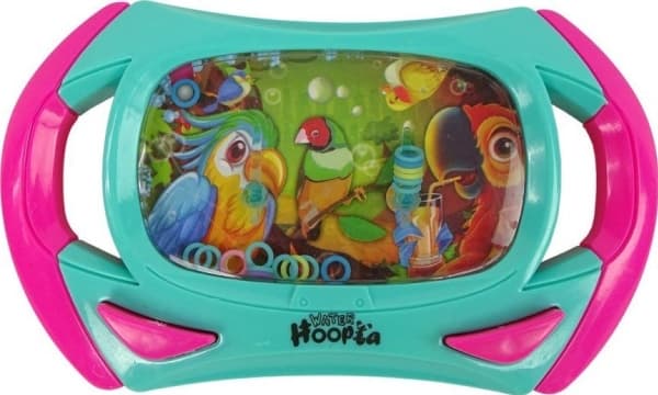 LeanToys Arcade Water Game Parrots Green Console