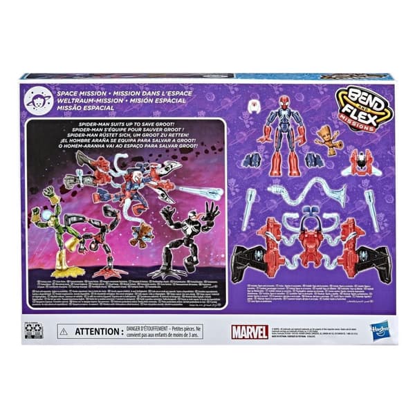 Spider-Man Bend and Flex Space Mission Flex-Jet