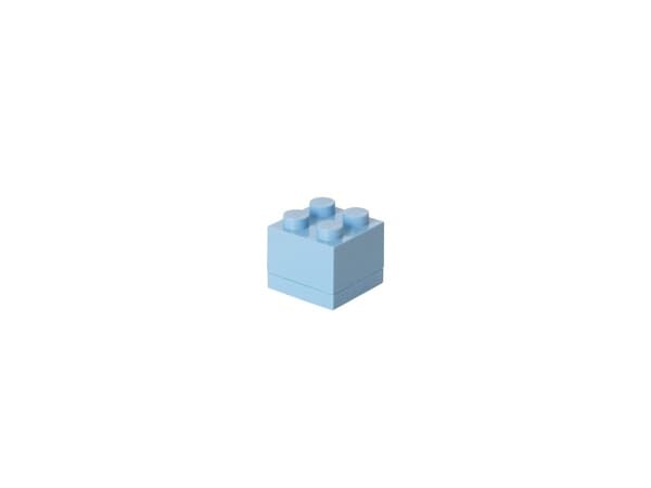 LEGO mini förvaringsmodul 4 - ljusblå