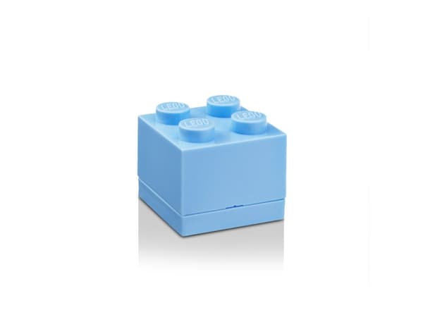 LEGO mini förvaringsmodul 4 - ljusblå