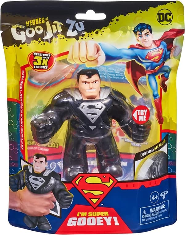 Goo Jit Zu DC Hero Pack Kryptonian Steel Superman