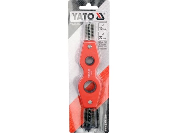 Yato Innvendig børste for kobberrør 2i1 Ø=15 og 22mm (YT-63705)