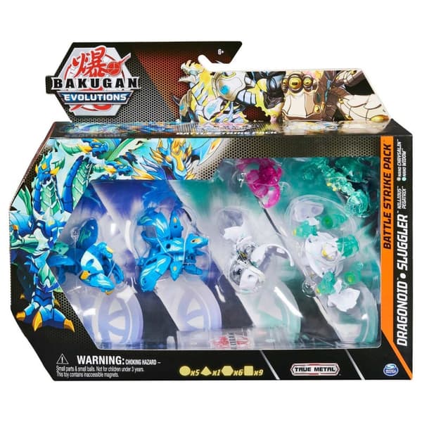 Bakugan Battle Strike Pack Dragonoid & Sluggler