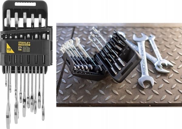 Stanley SHORT open-end wrenches 6-32mm 12pcs.