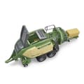Miniatyrbillede 3 af 4: Bruder 02033 Krone BigPack 1290 HDP ballepresser + 2 halmballer