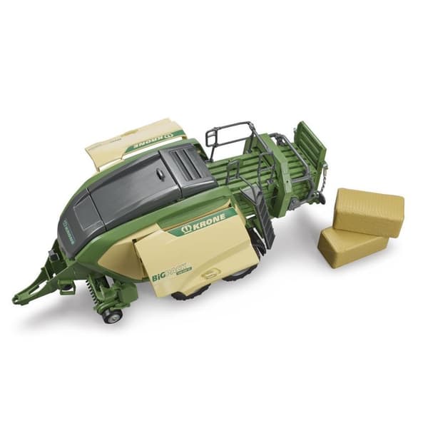 Bruder 02033 Krone BigPack 1290 HDP ballepresser + 2 halmballer