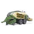 Miniatyrbillede 2 af 4: Bruder 02033 Krone BigPack 1290 HDP ballepresser + 2 halmballer